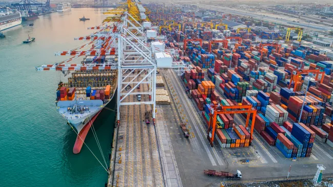 shipping yard